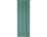 Hornbach Vorhang mit Universalband Velvet mint 140x280 cm