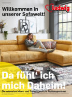 Möbel Ludwig: Willkommen in unserer Sofawelt! - gültig bis 25.05.2024