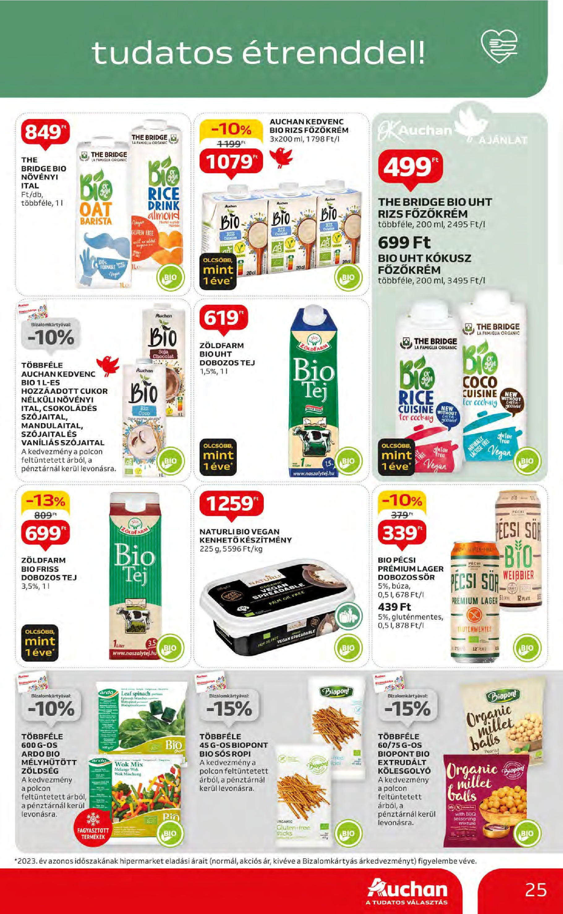 Auchan  Akciós újság - 2024.05.09. -tól/töl > akció, szórólap 🛍️ | Oldal: 25 | Termékek: Kokusz, Zöldség, Rizs, Cukor