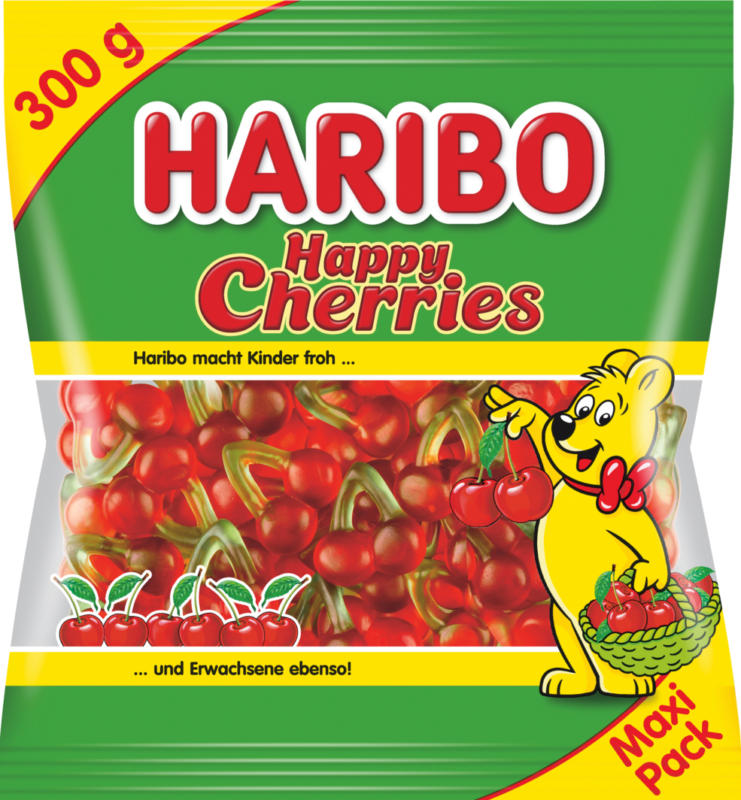 Haribo Happy Cherries, 300 g