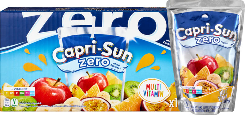 Capri-Sun Multivitaminico Zero, 10 x 20 cl