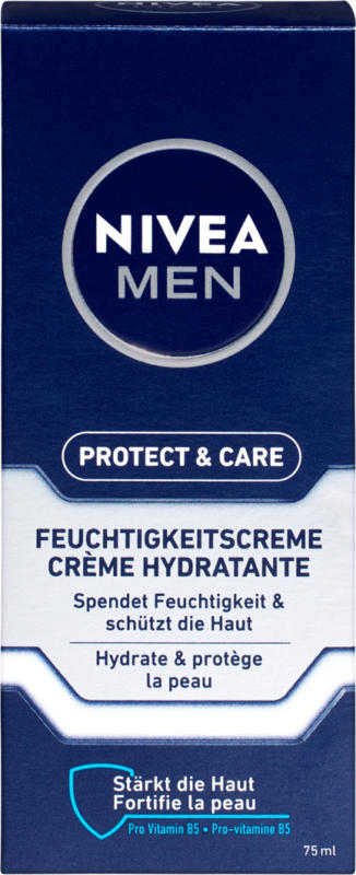 Crème hydratante Protect & Care Nivea Men, 75 ml