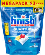 Tablettes lave-vaisselle Quantum Citrus All in 1 Finish, 63 pastiglie