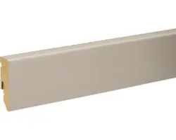 Sockelleiste graubeige foliert FU062L 15x58x2400 mm