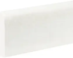 Biegesockelleiste SK002 weiß 10x69x2400 mm