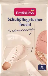 Profissimo Schuhpflegetücher Feucht