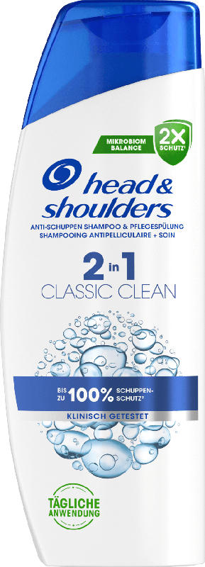 head&shoulders Shampoo Anti-Schuppen 2in1 Classic Clean