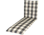 Hornbach Auflage für Liege Doppler Spot 195 x 60 cm beige/grau