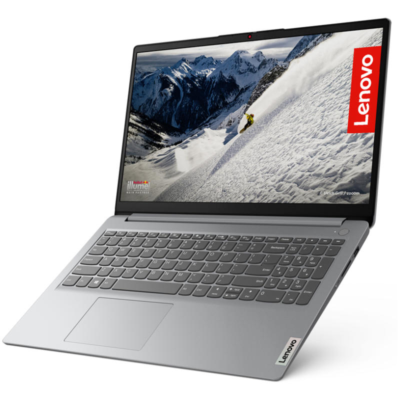 Лаптоп LENOVO IdeaPad 1 15ALC7 82R400G6BM 15.6 ", AMD RYZEN 5 5500U, RAM 16 GB, SSD 512 GB, AMD RADEON GRAPHICS, CLOUD GREY