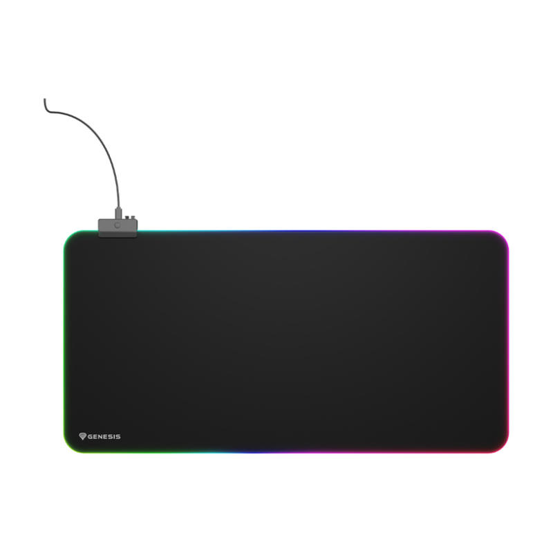 Gaming Подложка за мишка 800x400x4 mm GENESIS с основа против хлъзгане BORON 500 XXL RGB NPG-2110 и 12 режима RGB подсветка