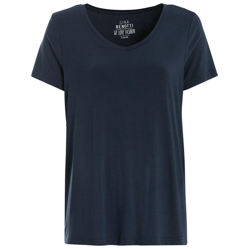 Damen T-Shirt aus Viskose-Mix (Nur online)