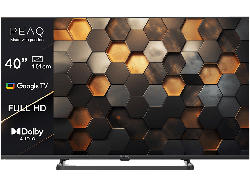 Peaq PTV 40GF-5024C 40 Zoll Full HD Smart Google TV; LED TV mit 5 Jahre Geräteschutz