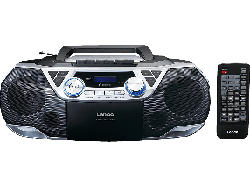 Lenco SCD-720 SI Radiorekorder mit CD, Kassette, Bluetooth und USB; DAB+ Radio