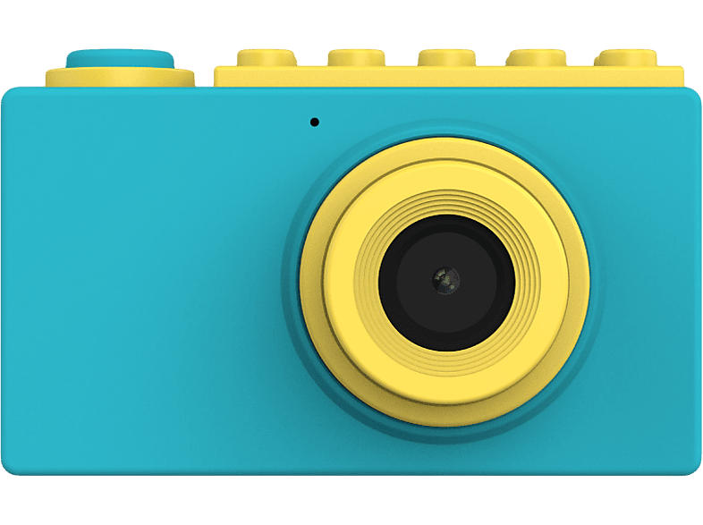 myFirst Camera 2 Blau mit wasserdichtem Gehäuse und 16 GB microSD Speicherkarte; Kinder-Kamera