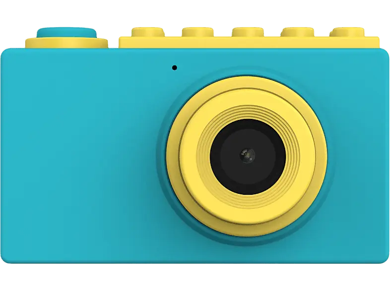 myFirst Camera 2 Blau mit wasserdichtem Gehäuse und 16 GB microSD Speicherkarte; Kinder-Kamera