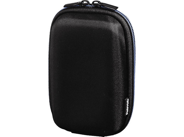 Hama 139835 Kameratasche "Hardcase Zip", 80 M, Schwarz/Blau