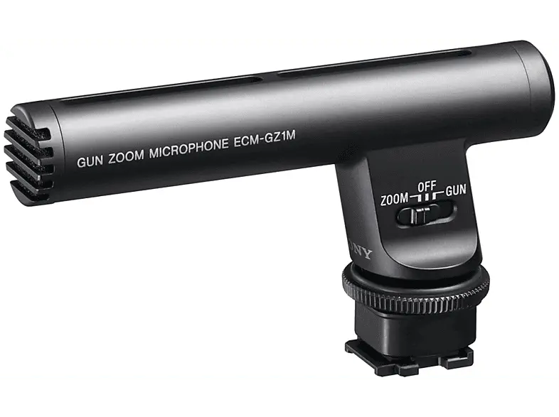 Sony Gun-Zoom-Mikrofon ECM-GZ1M für Blitzschuh