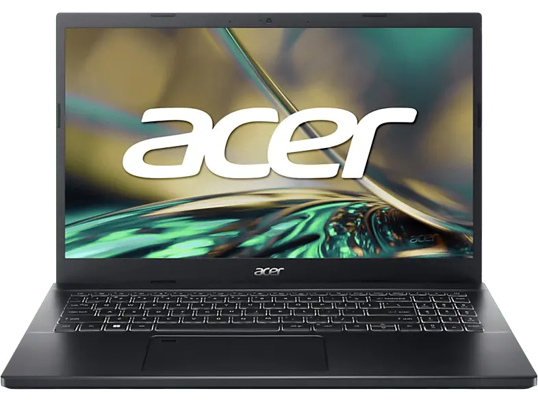 ACER Aspire 7 A715-76G-53XU Notebook 15,6 Zoll, Full-HD, Intel® Core™ i5-12450H, 16 GB RAM, 512 SSD, Windows 11 Home (64 Bit), GeForce RTX™ 2050, Charcoal Black