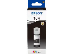 EPSON 104 EcoTank-Tintenflasche in Schwarz
