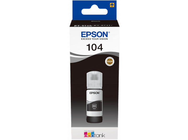 Epson EcoTank 104, Schwarz, C13T00P140