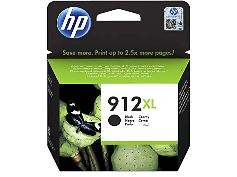 HP 912XL schwarz (3YL84AE)