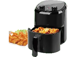 Emerio AF-130646 Smart Fryer Heißluftfritteuse (2,2 l, 1000 Watt, Schwarz)