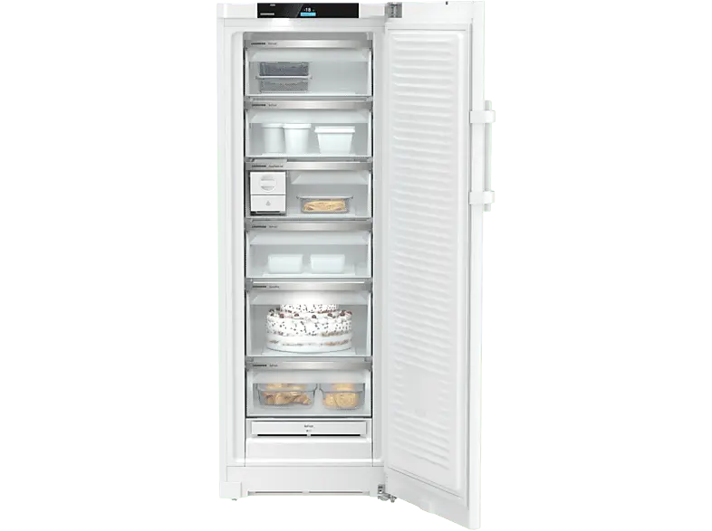 Liebherr FNb 505i Prime Standgefrierschrank (B, 238 l, 1655 mm hoch, No Frost (verminderte Eisbildung), Weiß)