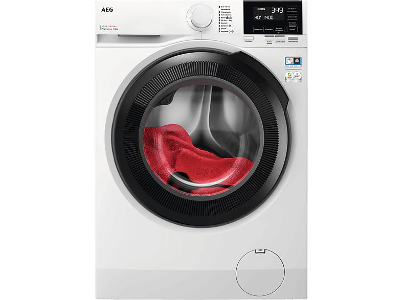 AEG LR6F66485 6000 prosense® Waschmaschine (8 kg, 1351 U/Min., A) mit 5 Jahre Geräteschutz