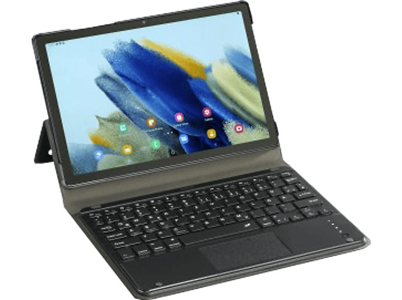 Hama Tablet-Case "Premium" mit Tastatur für Samsung Galaxy Tab A8 10.5", Schwarz; Schutzhülle mit Tastatur