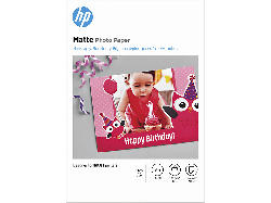 HP Fotopapier matt - 25 Blatt/10 x15 cm