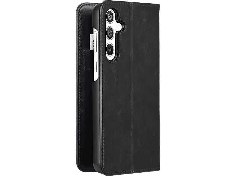 ISY ISC 3140 Wallet-Case Bookcover, für Samsung Galaxy S24+, Schwarz; Schutzhülle