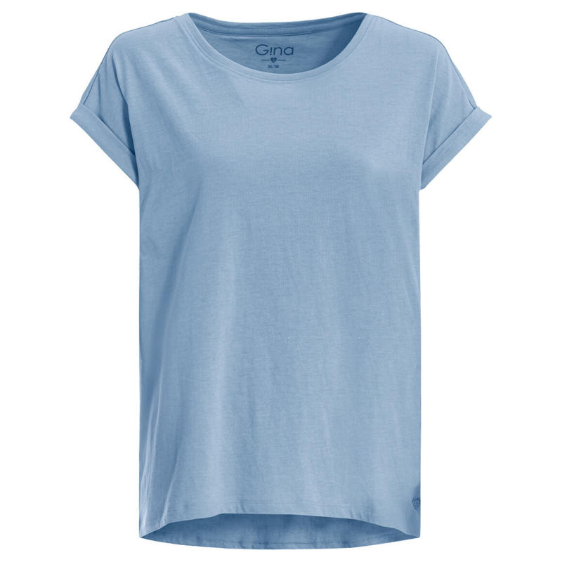 Damen T-Shirt mit Rundhalsausschnitt (Nur online)