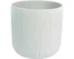 Blumentopf Keramik Ø 27 cm 27 x 27 x 26 cm grau