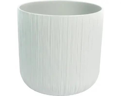 Blumentopf Keramik Ø 27 cm 27 x 27 x 26 cm grau