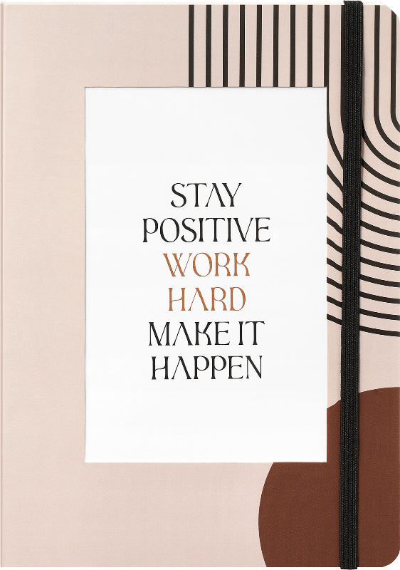 Paradies Foto Notizbuch Stay Positive