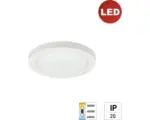 Hornbach LED Panel Deckenleuchte e2 space², 12 W 1-flammig IP 20, weiß ( 2427500120196 )
