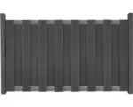Hornbach Vorgartenzaun Merano 180 x 90 cm anthrazit