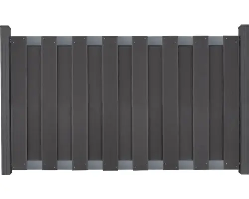 Vorgartenzaun Merano 180 x 90 cm anthrazit