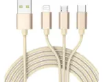 Hornbach Kabel USB-Adapter BE COOL 3 in 1, gelb IP 20