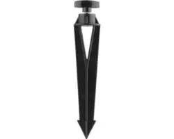 Erdspieß e2 für LED Strahler, schwarz