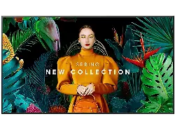 Samsung Crystal UHD Smart Signage QH55C for Business; Display
