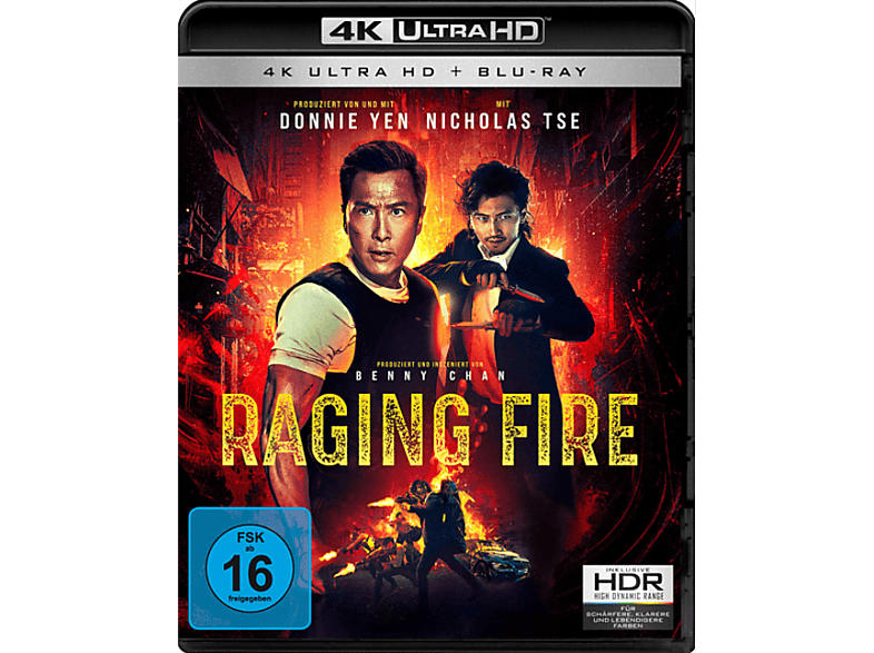 Raging Fire [4K Ultra HD Blu-ray + Blu-ray]