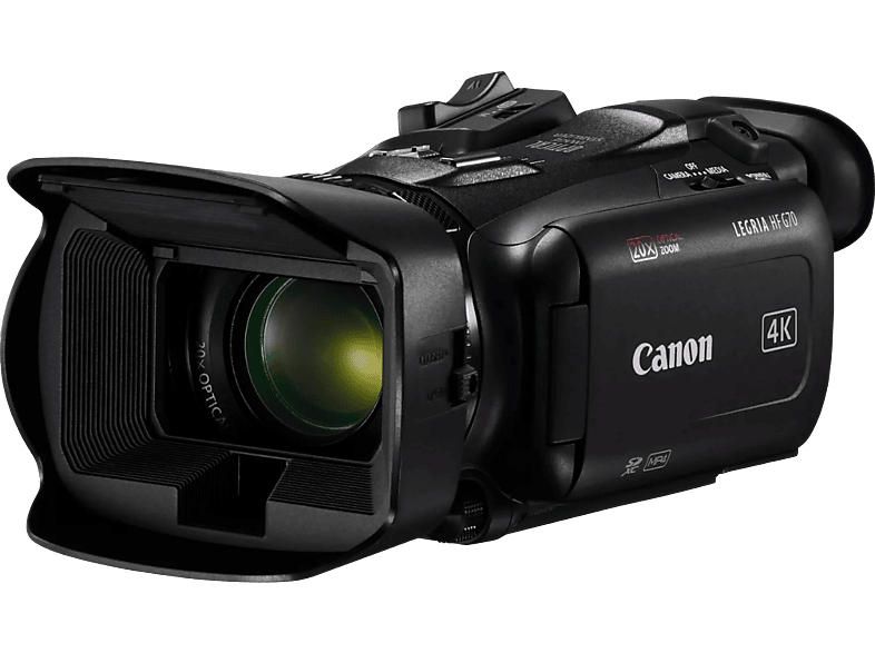 Canon Legria HF G70 Camcorder, 4K25p Video, 20x Zoom, 5-Achsen Bildstabilisator, 3.5 Zoll Display, Schwarz