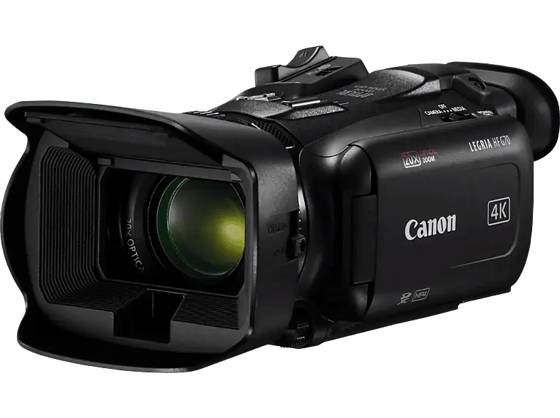 Canon Legria HF G70 Camcorder, 4K25p Video, 20x Zoom, 5-Achsen Bildstabilisator, 3.5 Zoll Display, Schwarz