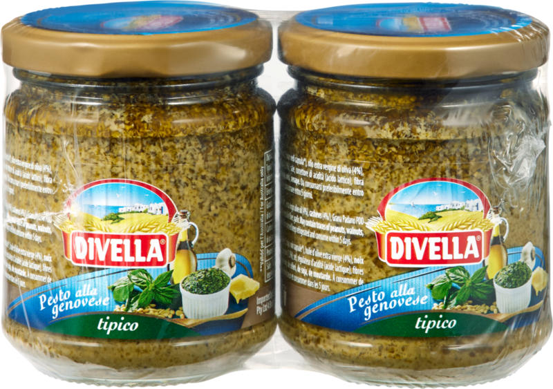 Pesto alla genovese Divella , 2 x 190 g