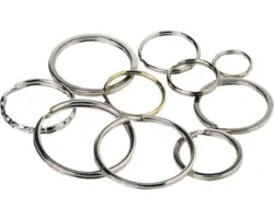 Schlüsselringe 5 x 25 mm, vernickelt (S8700-2405)