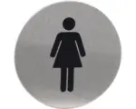 Hornbach Türschild Walteco "WC-Frauen" Ø 75 mm