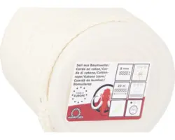 Zauberseil Baumwolle Ø 8 mm weiß 20 m