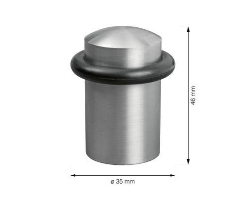 Türstopper Tarrox zum Schrauben Ø 3,5 cm edelstahl 1 Stk.