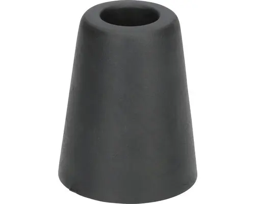Türstopper Tarrox zum Schrauben Ø 5 cm schwarz 1 Stk.